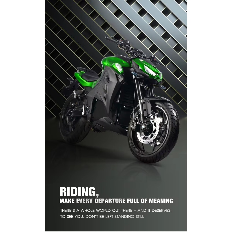 Lvyuan High Quality ODF N19 72 - 72V 5000W Electric Motorcycle 评论和价格